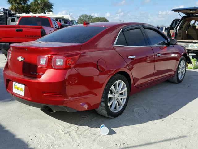 1G11H5SA3DF245919 - 2013 CHEVROLET MALIBU LTZ 红色 照片 4