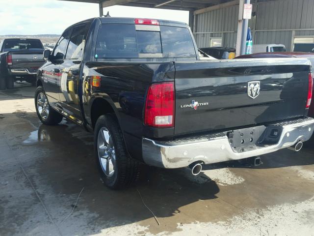 1C6RR6LT2HS506099 - 2017 RAM 1500 SLT შავი ფოტო 3