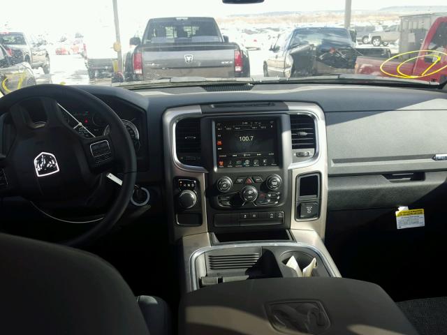 1C6RR6LT2HS506099 - 2017 RAM 1500 SLT შავი ფოტო 9