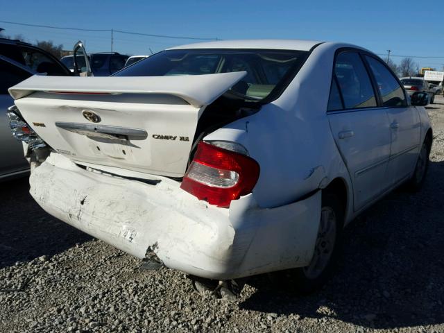 4T1BE30K13U245671 - 2003 TOYOTA CAMRY LE WHITE photo 4