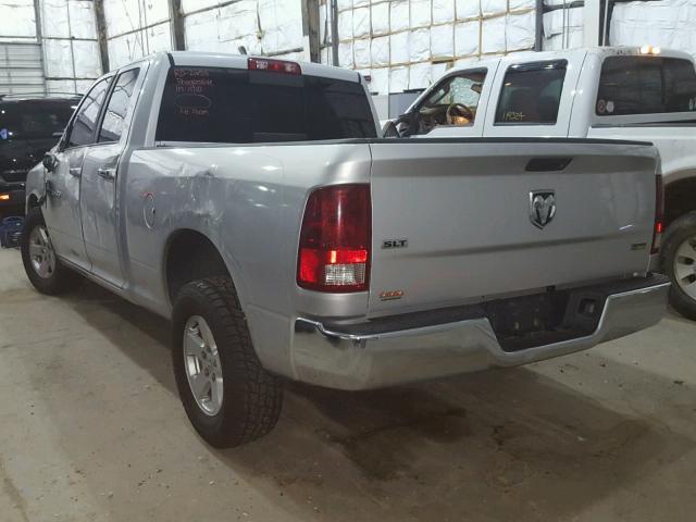 1C6RD6GP5CS138702 - 2012 DODGE RAM 1500 S SILVER photo 3