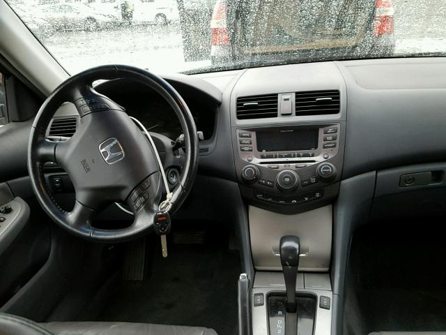 1HGCM56877A226585 - 2007 HONDA ACCORD EX GRAY photo 10