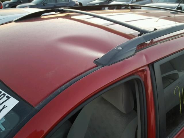 2T3BF4DV6CW195803 - 2012 TOYOTA RAV4 RED photo 9