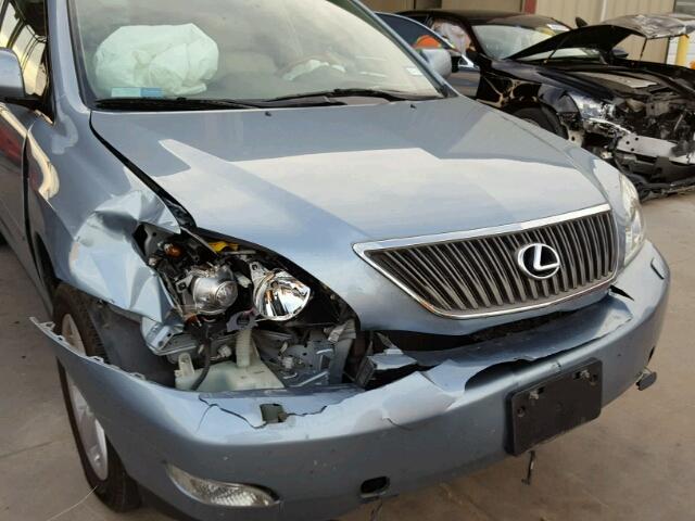 2T2GK31U67C020972 - 2007 LEXUS RX 350 BLUE photo 7