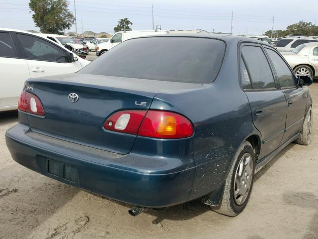 1NXBR18E9WZ118906 - 1998 TOYOTA COROLLA VE GREEN photo 4