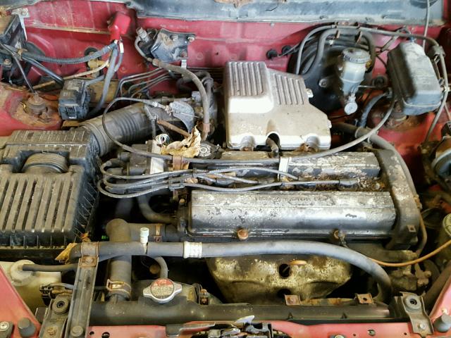 JHLRD1862YC009788 - 2000 HONDA CR-V EX წითელი ფოტო 7