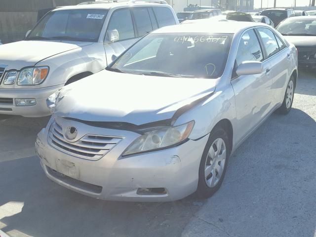 4T1BE46K77U152902 - 2007 TOYOTA CAMRY NEW SILVER photo 2