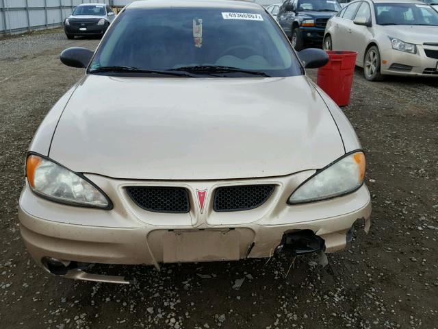 1G2NE52F84M509357 - 2004 PONTIAC GRAND AM S 金色 照片 9