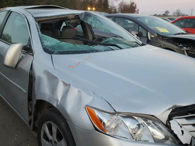 4T1BE46K29U389364 - 2009 TOYOTA CAMRY BASE GRAY photo 9