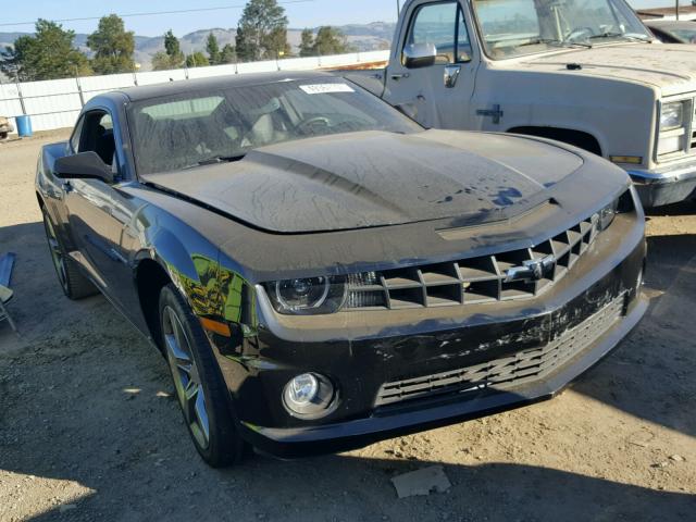 2G1FT1EW7A9104862 - 2010 CHEVROLET CAMARO SS Negro foto 1