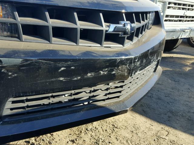 2G1FT1EW7A9104862 - 2010 CHEVROLET CAMARO SS Negro foto 9