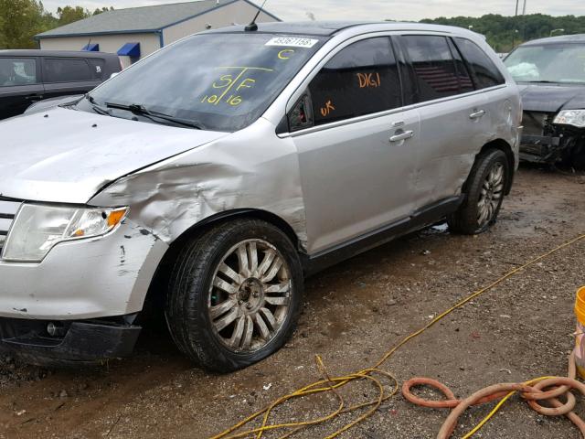 2FMDK49C89BA74211 - 2009 FORD EDGE LIMIT SILVER photo 9