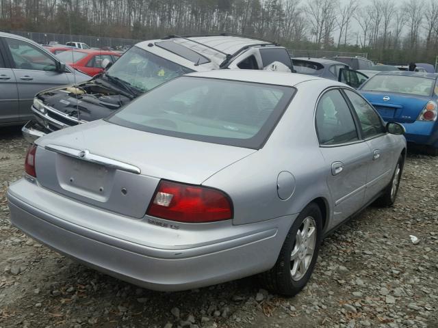 1MEFM55S5YG632726 - 2000 MERCURY SABLE LS P SILVER photo 4