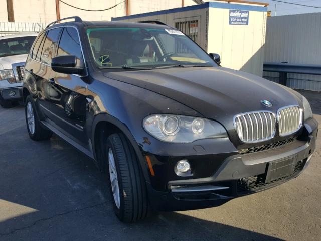 5UXFE83599L169865 - 2009 BMW X5 XDRIVE4 BLACK photo 1