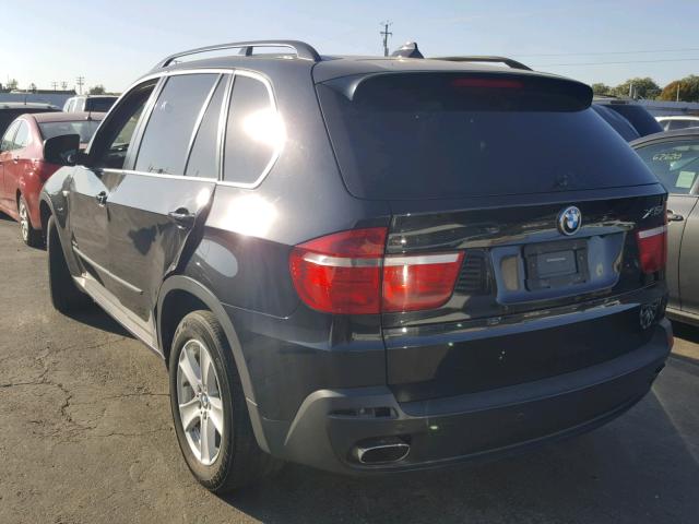 5UXFE83599L169865 - 2009 BMW X5 XDRIVE4 BLACK photo 3