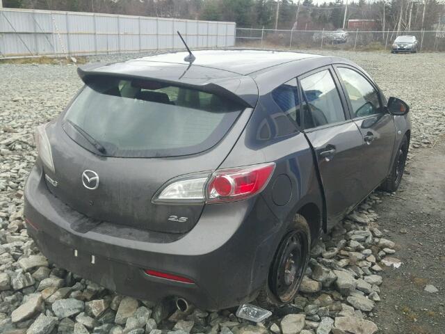 JM1BL1H5XA1273805 - 2010 MAZDA 3 S GRAY photo 4