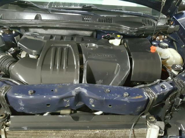 1G1AK18F587157046 - 2008 CHEVROLET COBALT LS BLUE photo 7