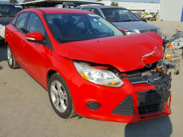 1FADP3F21EL333875 - 2014 FORD FOCUS SE RED photo 1