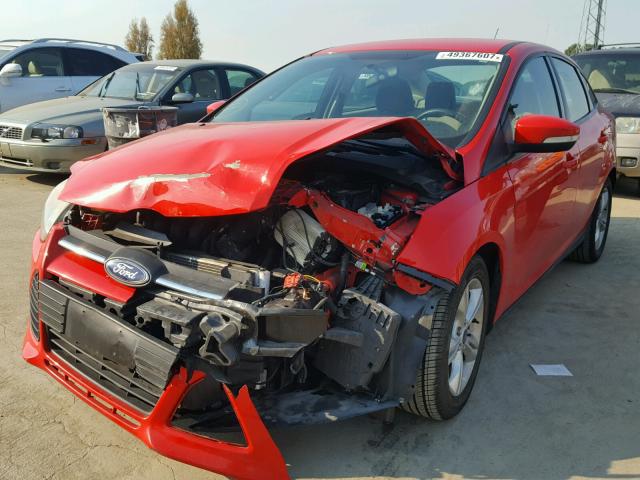 1FADP3F21EL333875 - 2014 FORD FOCUS SE RED photo 2