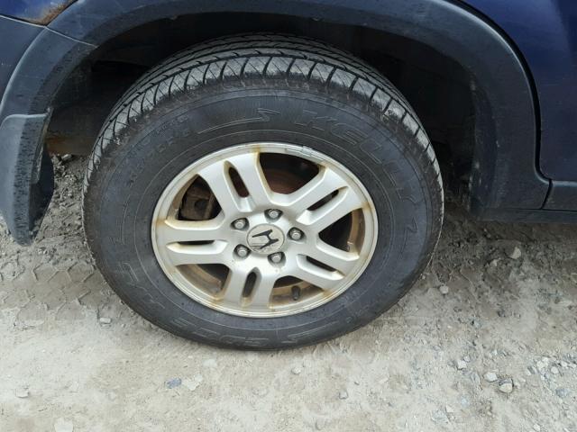 JHLRD788X2C079437 - 2002 HONDA CR-V EX ლურჯი ფოტო 9