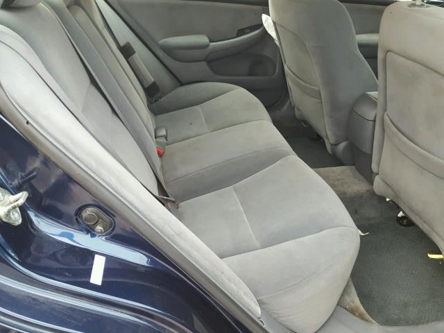 1HGCM56336A110061 - 2006 HONDA ACCORD SE BLUE photo 6