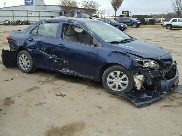 JTDBU4EE6B9168345 - 2011 TOYOTA COROLLA BA BLUE photo 9