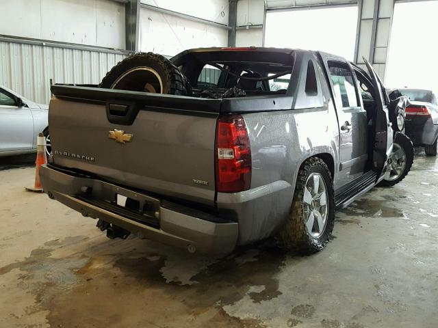 3GNEC12007G192971 - 2007 CHEVROLET AVALANCHE GRAY photo 4