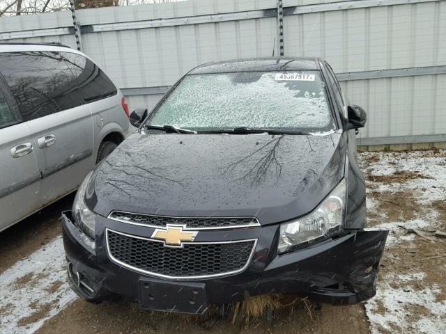 1G1PC5SB6D7226535 - 2013 CHEVROLET CRUZE LT BLACK photo 9