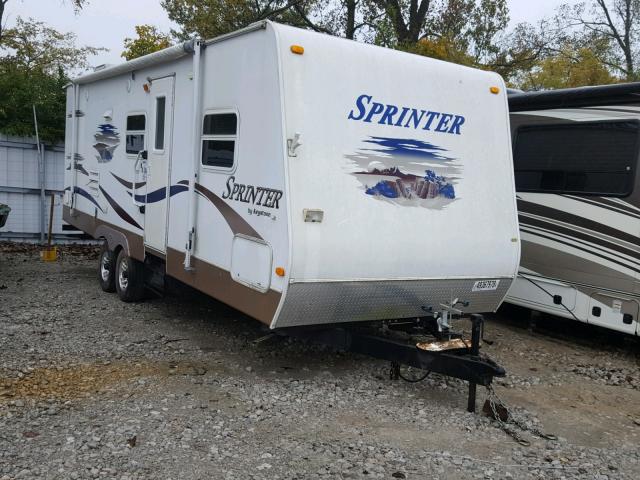 4YDT2502471532844 - 2007 KEYSTONE SPRINTER WHITE photo 1