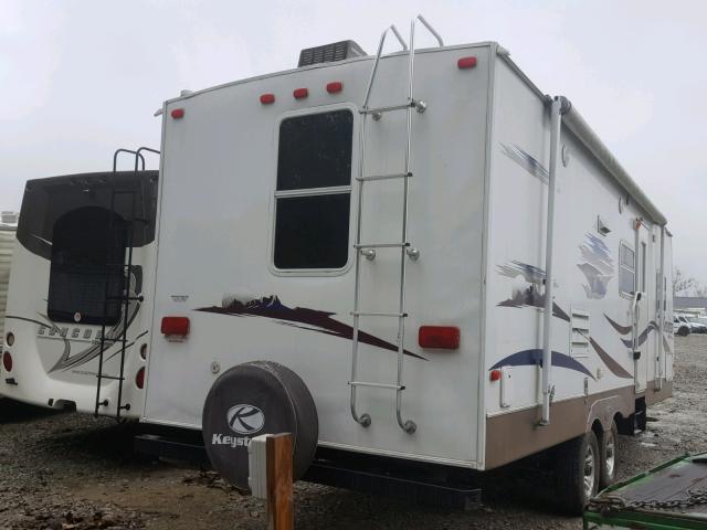 4YDT2502471532844 - 2007 KEYSTONE SPRINTER WHITE photo 4