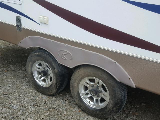 4YDT2502471532844 - 2007 KEYSTONE SPRINTER WHITE photo 9