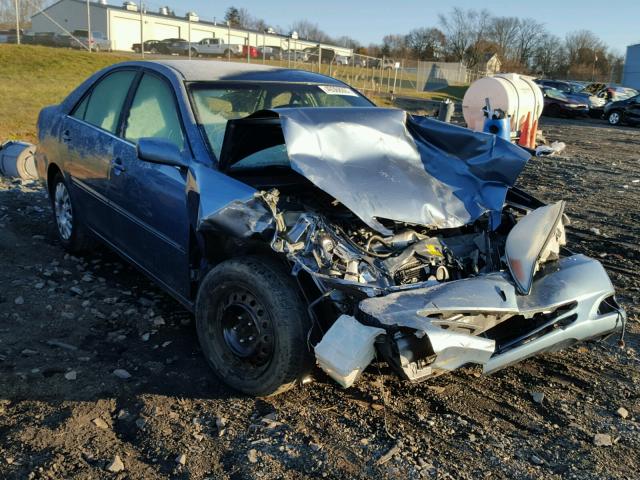 4T1BE30K03U782662 - 2003 TOYOTA CAMRY LE ლურჯი ფოტო 1