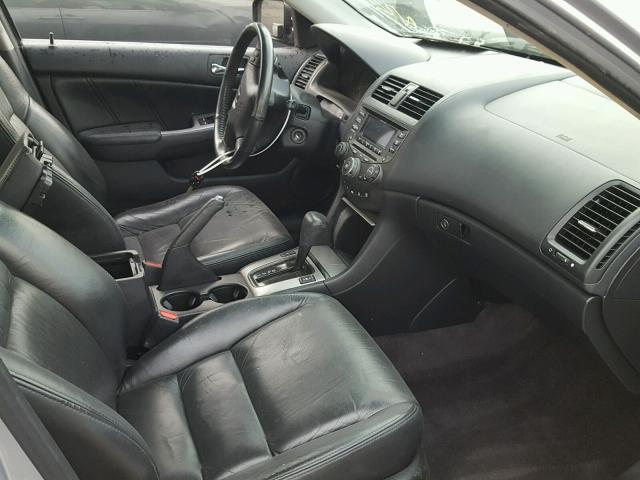 1HGCM66534A026830 - 2004 HONDA ACCORD EX SILVER photo 5