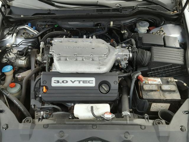 1HGCM66534A026830 - 2004 HONDA ACCORD EX SILVER photo 7