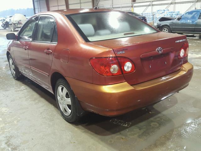 1NXBR32E36Z694608 - 2006 TOYOTA COROLLA CE RED photo 3