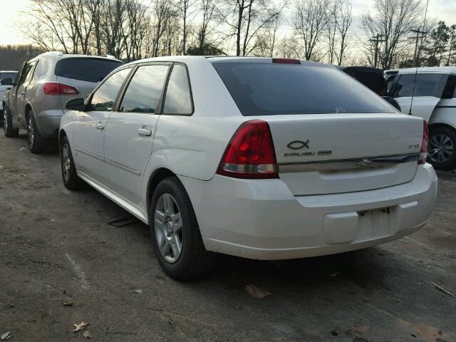 1G1ZT61856F144566 - 2006 CHEVROLET MALIBU MAX WHITE photo 3