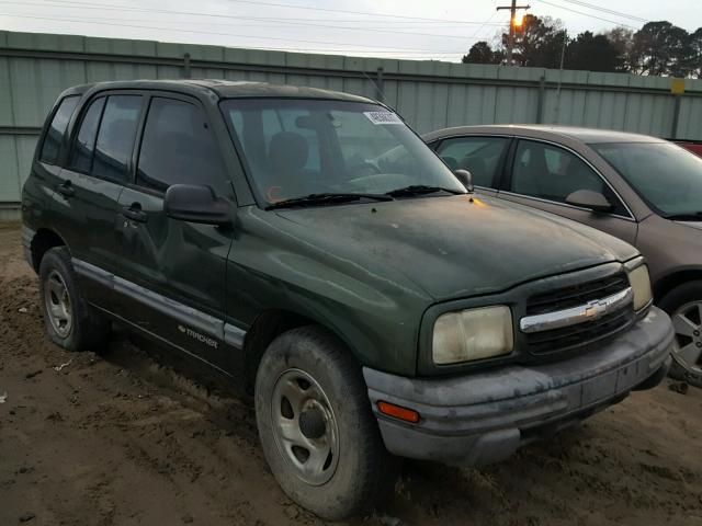 2CNBJ13C7Y6926430 - 2000 CHEVROLET TRACKER GREEN photo 1