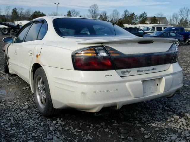 1G2HY54K614169670 - 2001 PONTIAC BONNEVILLE WHITE photo 3