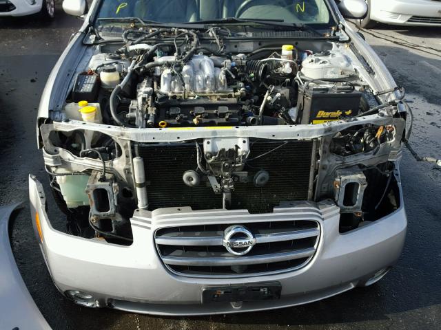 JN1DA31A42T001535 - 2002 NISSAN MAXIMA GLE SILVER photo 10