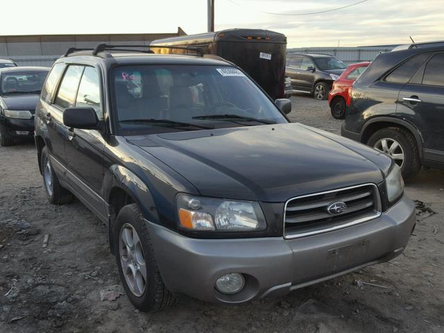 JF1SG65683H761102 - 2003 SUBARU FORESTER 2 BLACK photo 1