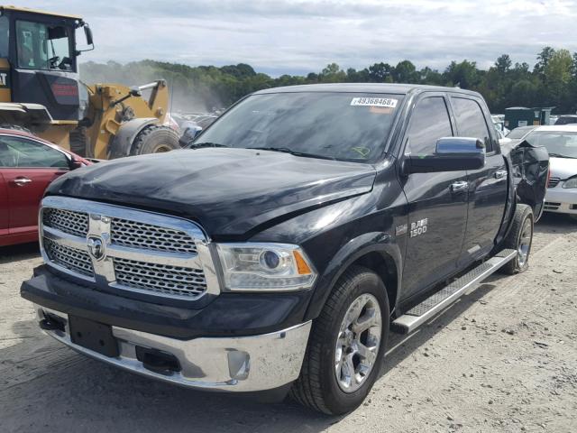 1C6RR6VT1ES209883 - 2014 RAM 1500 LARAM BLACK photo 2