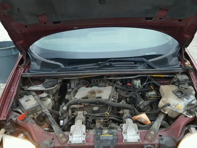 1GMDX03E72D287722 - 2002 PONTIAC MONTANA RED photo 7