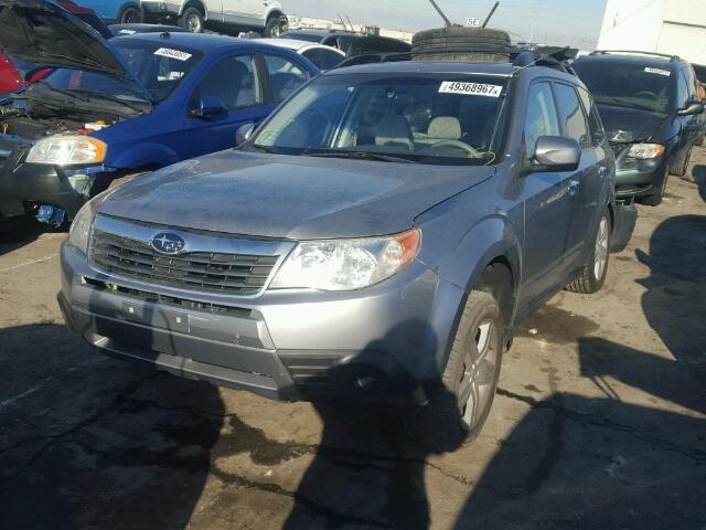 JF2SH63609H728552 - 2009 SUBARU FORESTER 2 GRAY photo 2