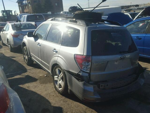 JF2SH63609H728552 - 2009 SUBARU FORESTER 2 GRAY photo 3