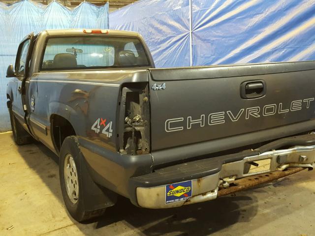 1GCEK14V9XE254959 - 1999 CHEVROLET SILVERADO GRAY photo 3