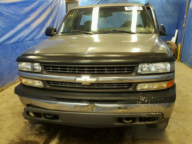 1GCEK14V9XE254959 - 1999 CHEVROLET SILVERADO GRAY photo 9