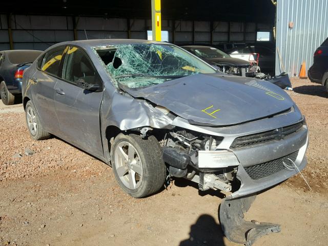 1C3CDFBA4GD720595 - 2016 DODGE DART SXT SILVER photo 1