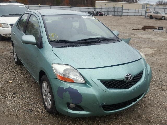 JTDBT903194049051 - 2009 TOYOTA YARIS GREEN photo 1