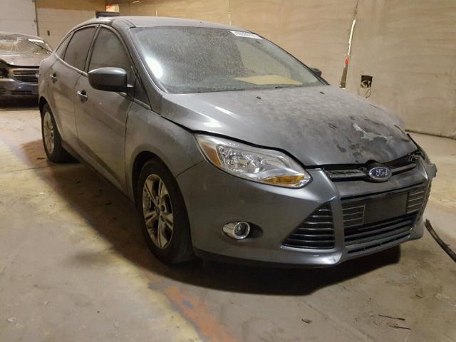 1FAHP3F2XCL282553 - 2012 FORD FOCUS SE GRAY photo 1