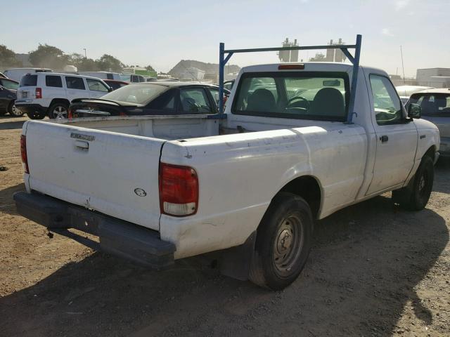 1FTYR10V5YPC11918 - 2000 FORD RANGER WHITE photo 4